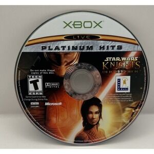 Star Wars Knights of the Old‎ Republic Disc Only Xbox Platinum Hits